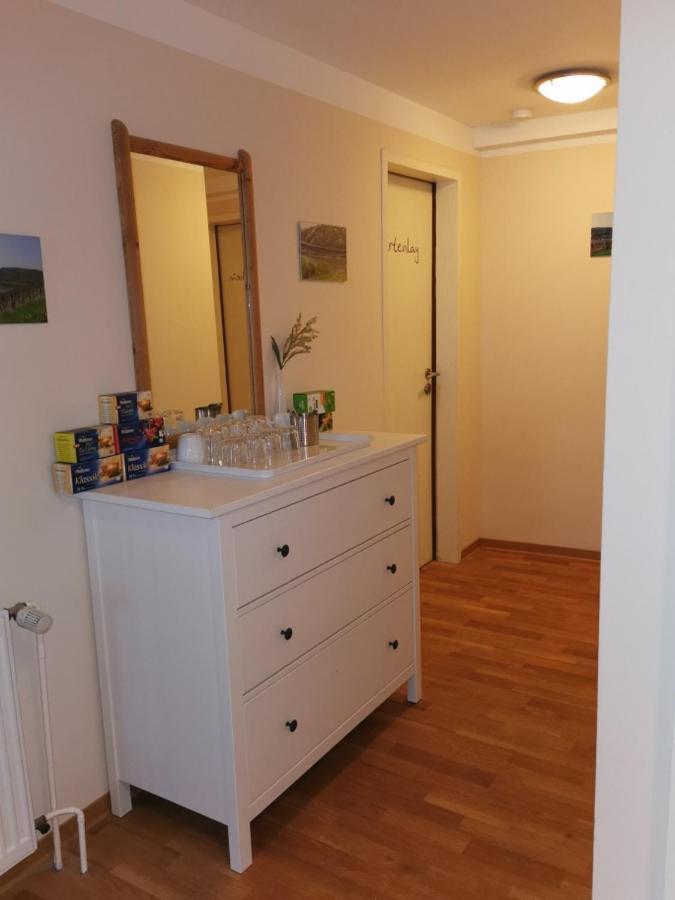 Pension Am Rheinsteig Hotel Leutesdorf ภายนอก รูปภาพ