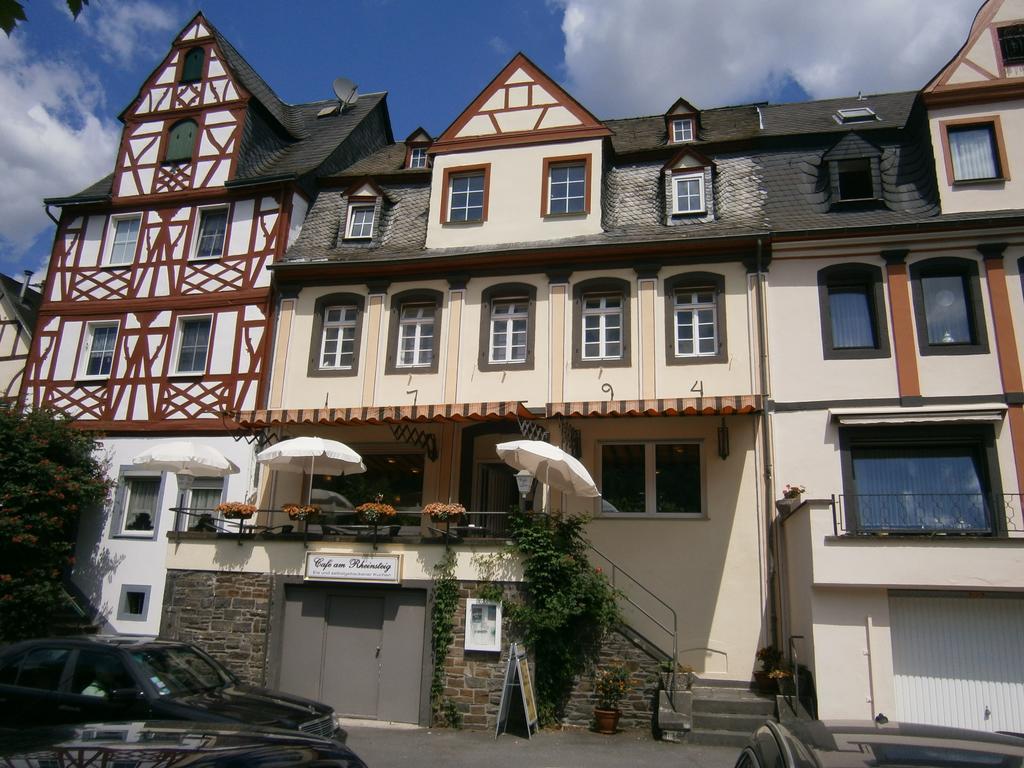 Pension Am Rheinsteig Hotel Leutesdorf ภายนอก รูปภาพ